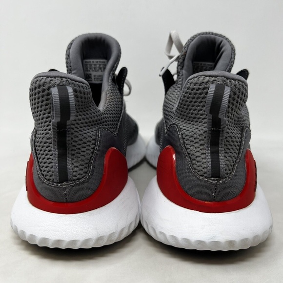 Adidas Alphabounce Beyond Men's Size 11 Running Shoes Gray Red White AC8625 - Picture 5 of 12